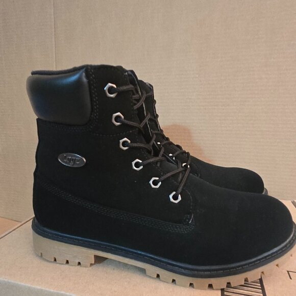 Lugz Men\'s Rucker Hi 6-inch Boots   Size 7.5   Black/Gum   MRUCKRHD-002 main image 7